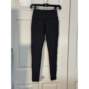 Vineyard Vines Women's the Skip Monday Leggings Black  Striped, Size XXS
